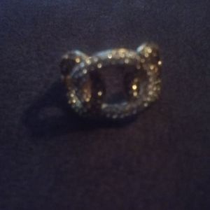 Silver & gold Ring